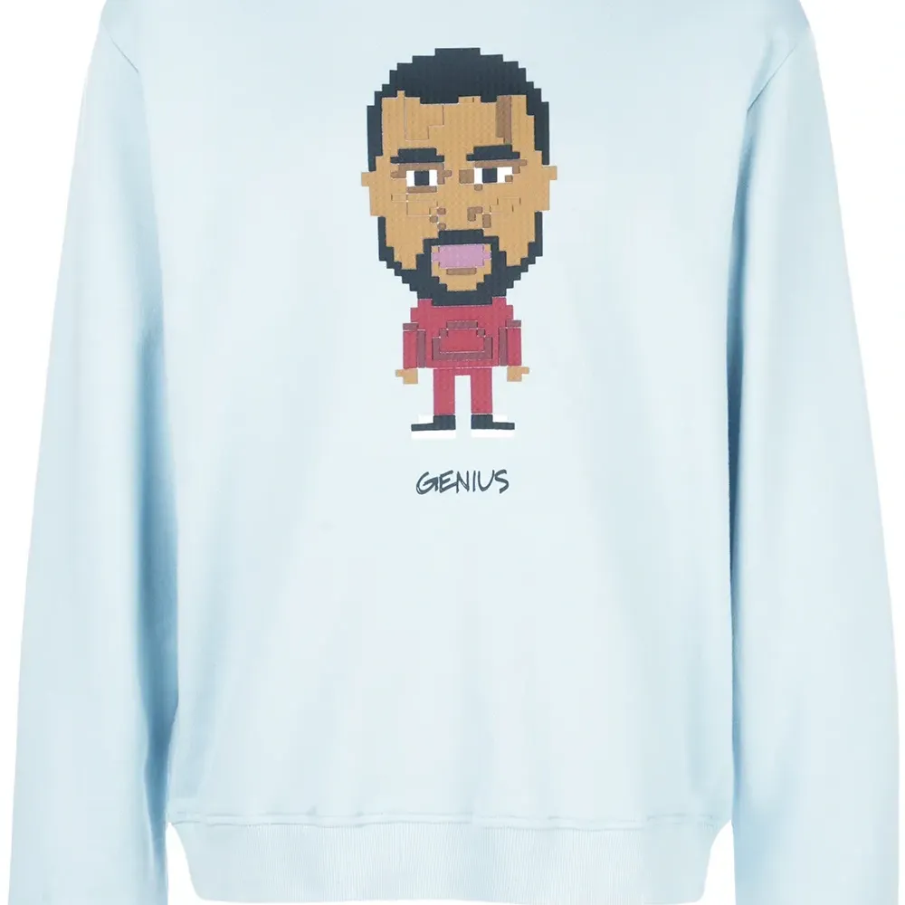 толстовка с принтом 'Genius'