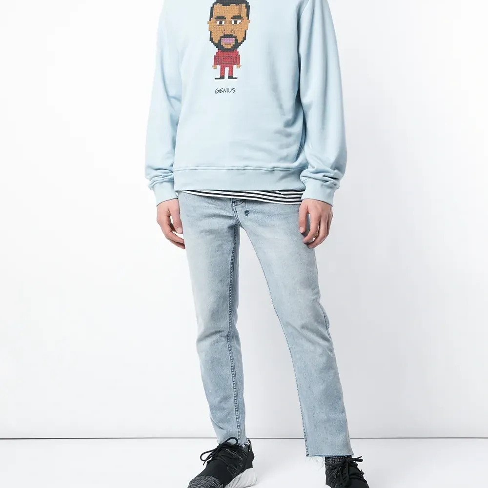 толстовка с принтом 'Genius'