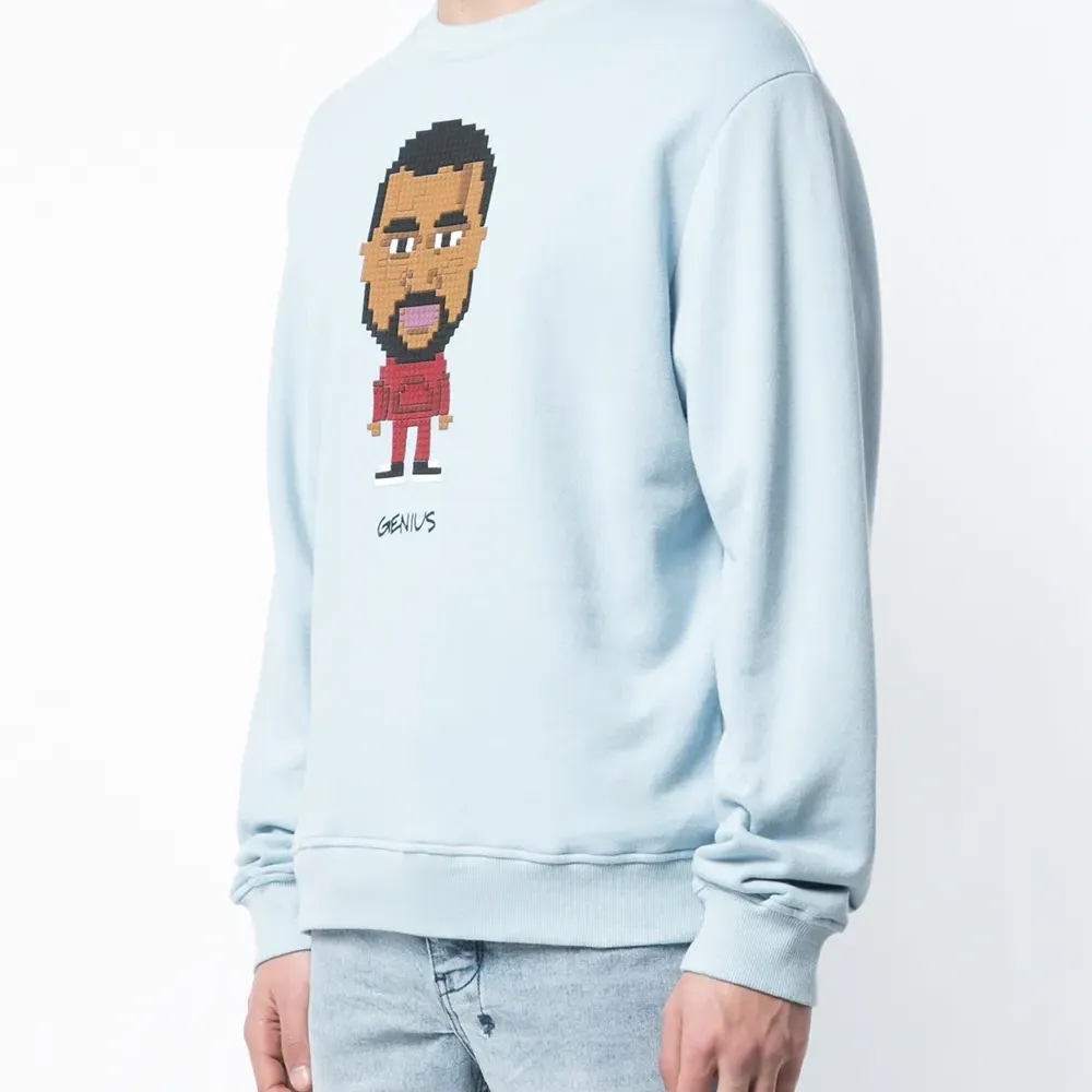 толстовка с принтом 'Genius'