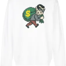 толстовка с принтом 'Robber'