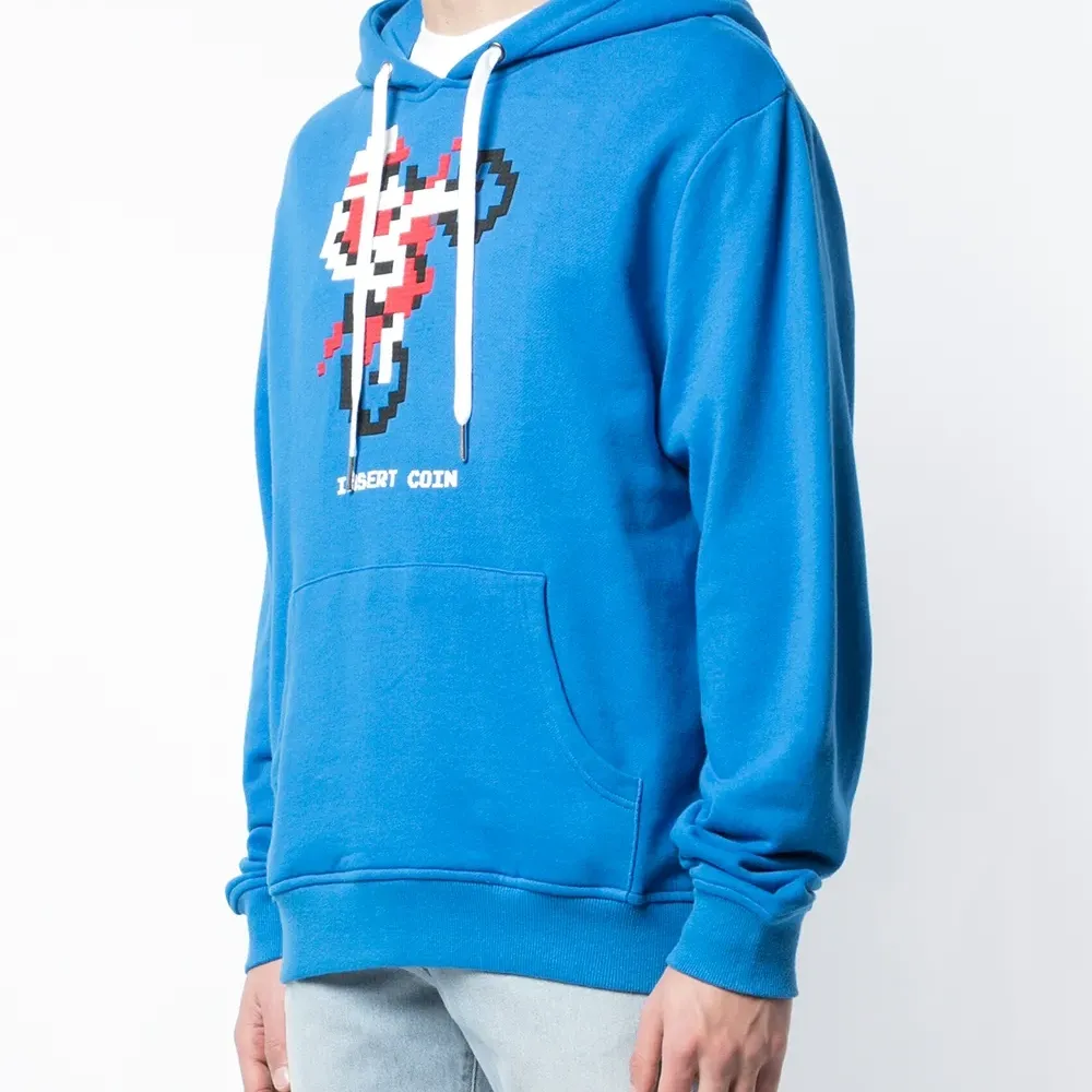 толстовка с капюшоном и принтом