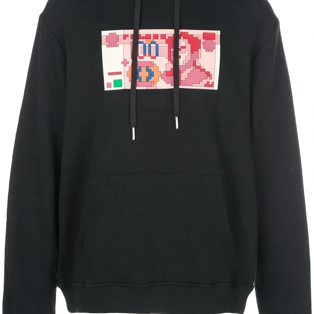 Толстовка с капюшоном и принтом