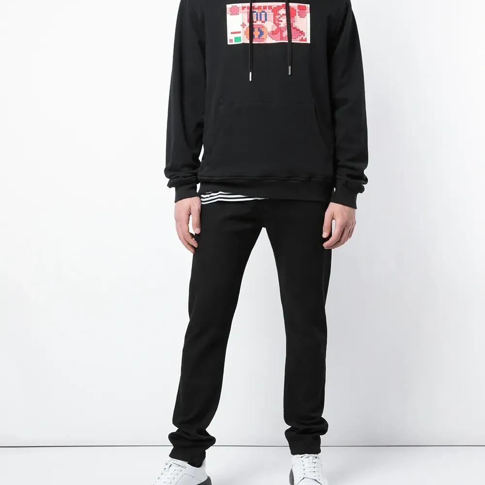 Толстовка с капюшоном и принтом