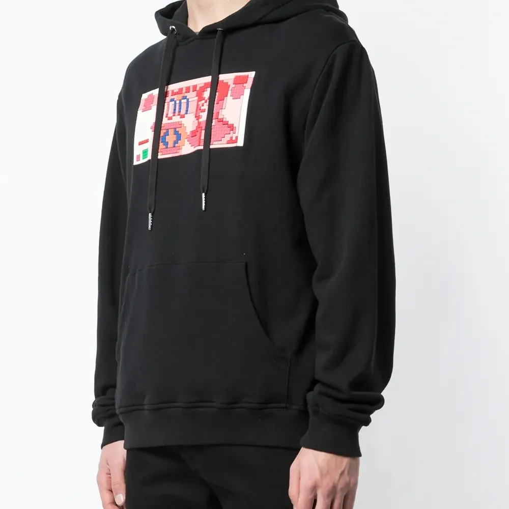 Толстовка с капюшоном и принтом