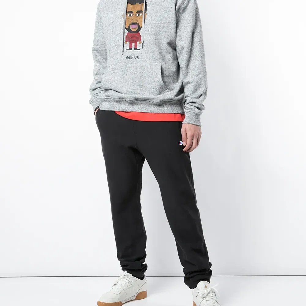 толстовка с капюшоном и принтом 'Genius'