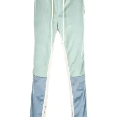 бархатные суженные книзу брюки