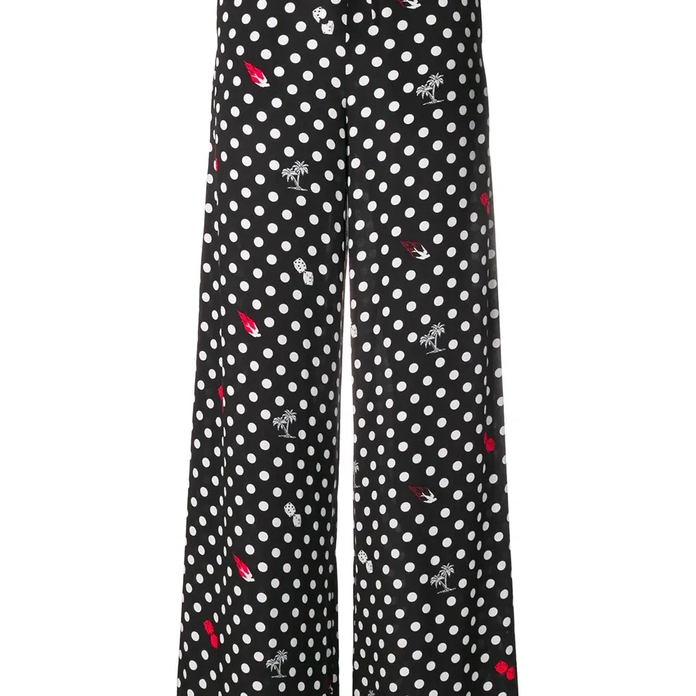 Брюки в горох