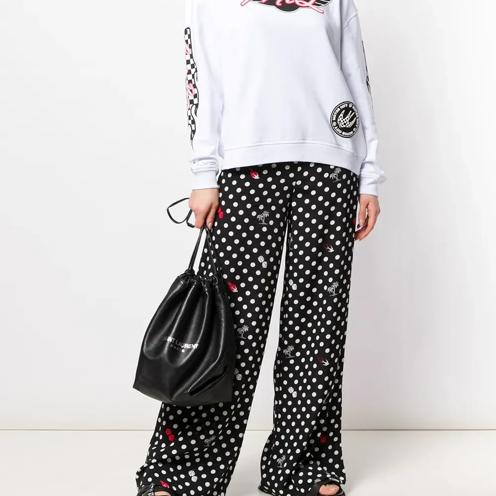 Брюки в горох