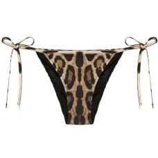 Леопардовые плавки бикини