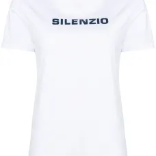Футболка с принтом 'Silenzio'