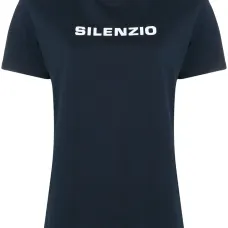 Футболка с принтом 'Silenzio'