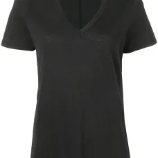 Футболка с V-образным вырезом