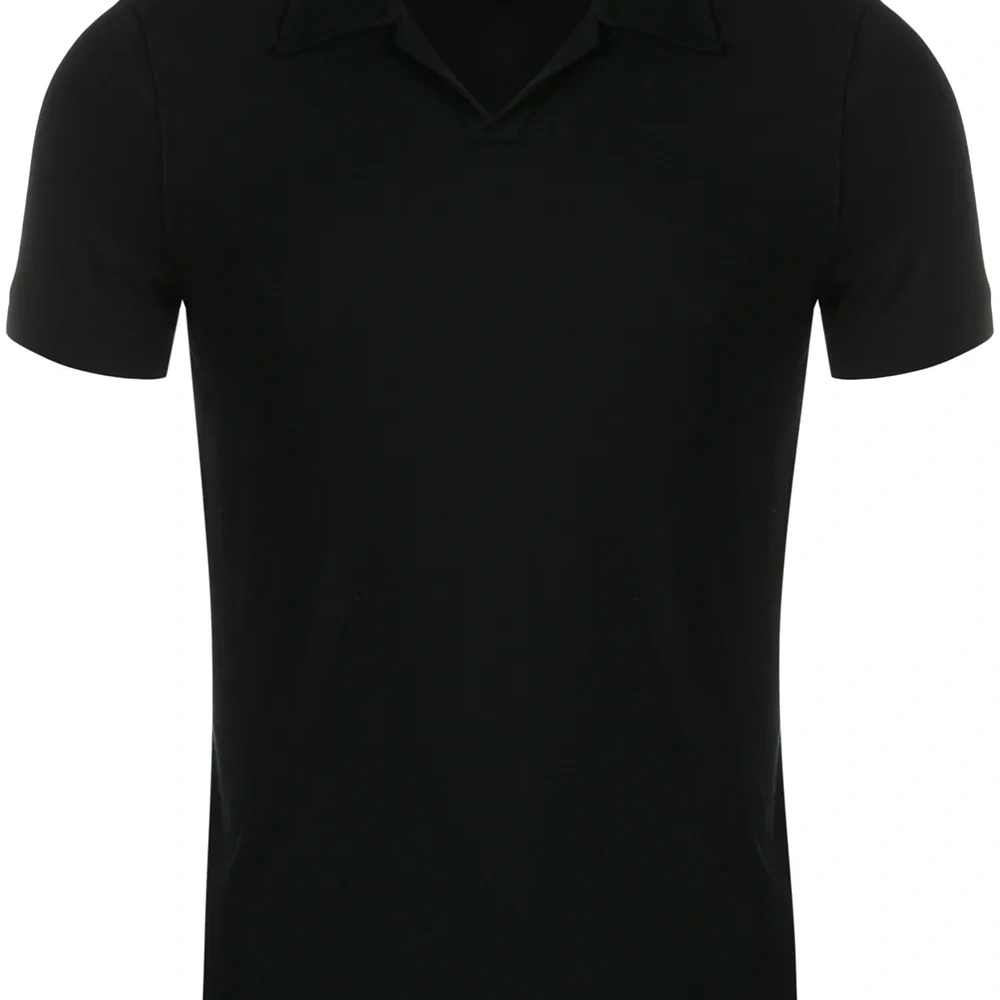 Топ-поло с короткими рукавами