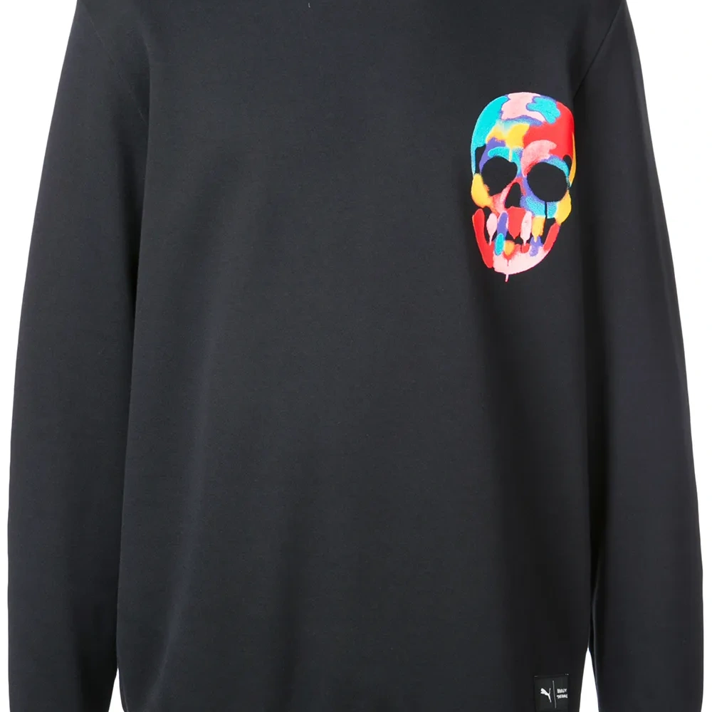 Худи с принтом черепа