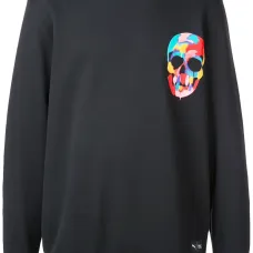 Худи с принтом черепа