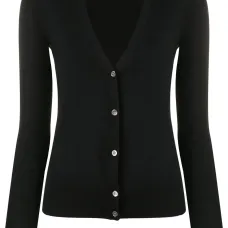 кардиган с V-образным вырезом кардиган с V-образным вырезом