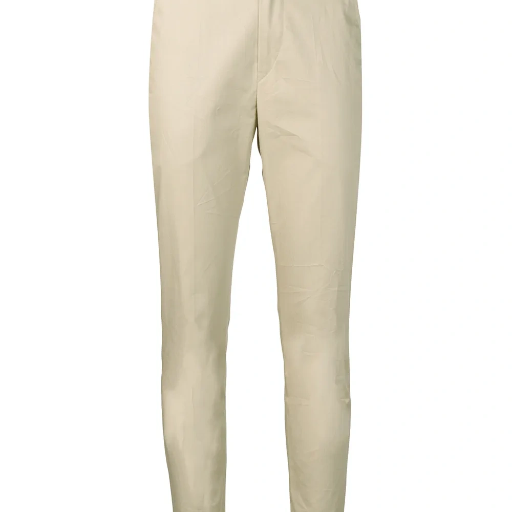 Суженные брюки с завышенной талией