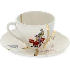 Чашка с эффектом трещин