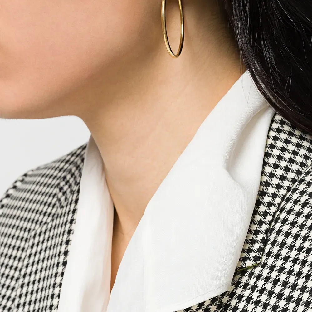 Круглые серьги Senorita 35