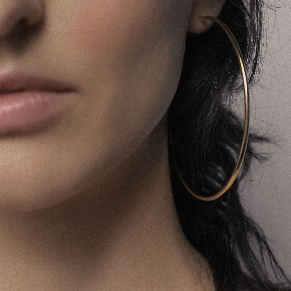 Круглые серьги Senorita 70