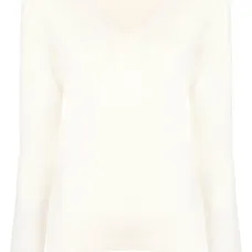 Джемпер с V-образным вырезом