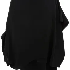 Асимметричная юбка со сборками