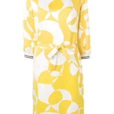 Платье трапеция с поясом