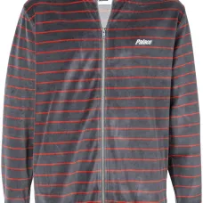 Бархатная толстовка на молнии