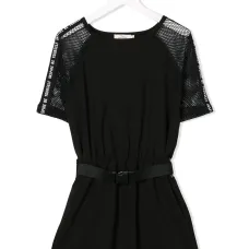 платье с поясом