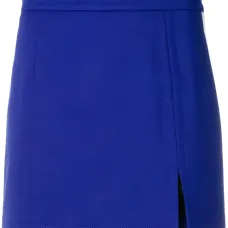 Юбка мини с разрезом