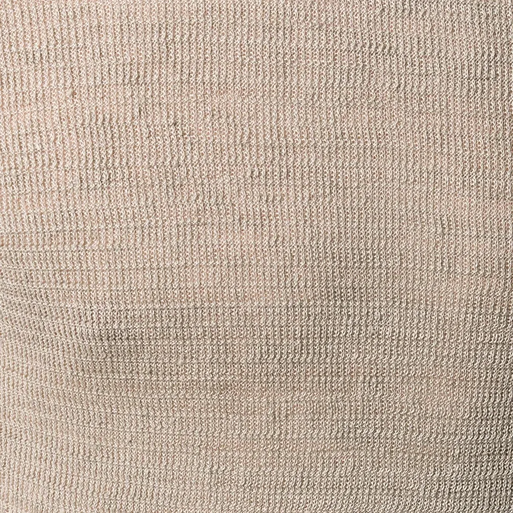 Трикотажная футболка с круглым вырезом