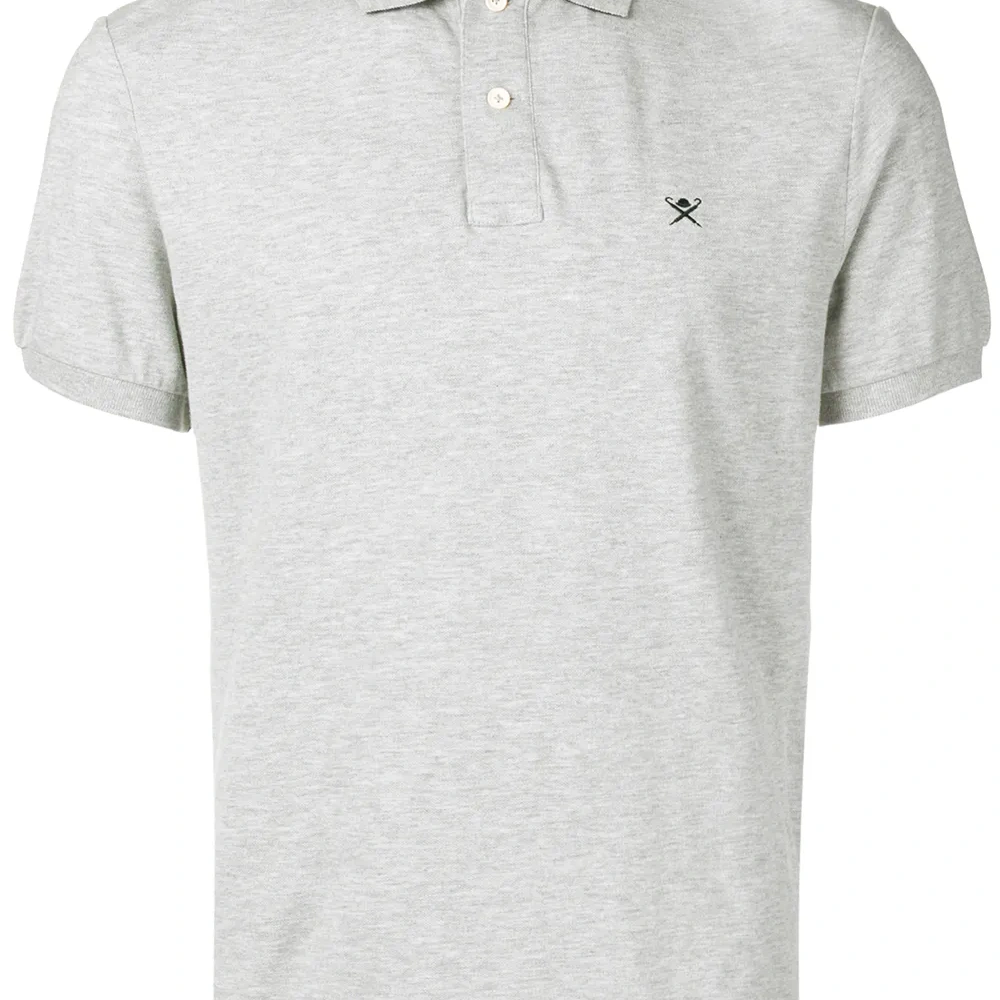 рубашка-поло с вышитым логотипом