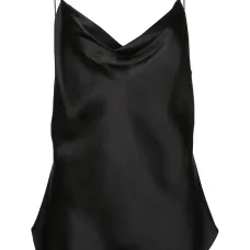 Шелковый топ Marta на бретелях