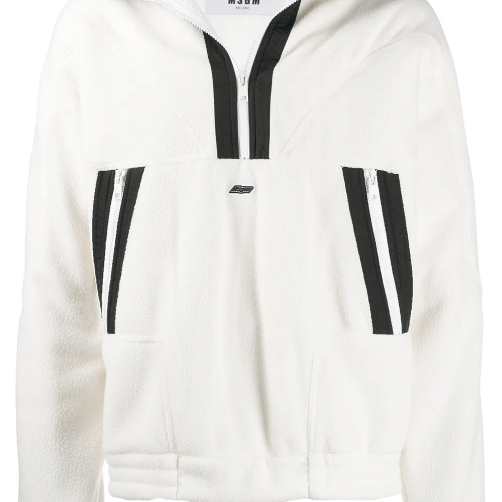 Толстовка с контрастными полосками