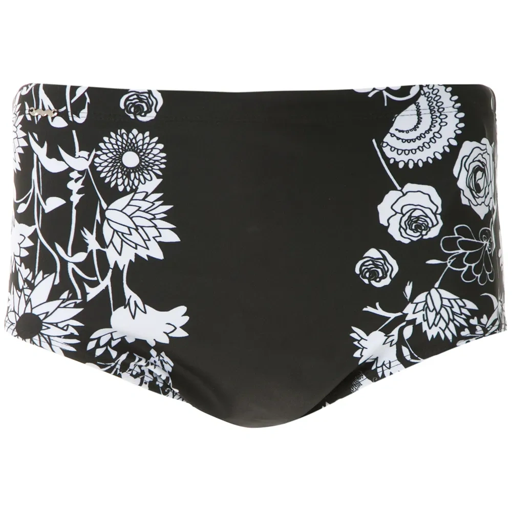 Плавки с цветочным принтом