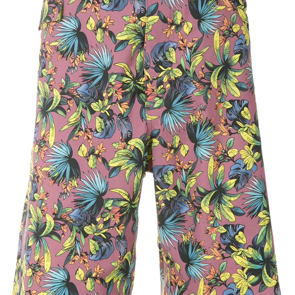 Плавки-шорты с принтом