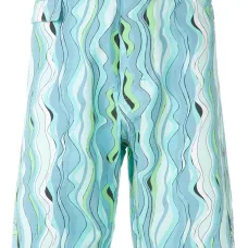 Плавки-шорты с принтом