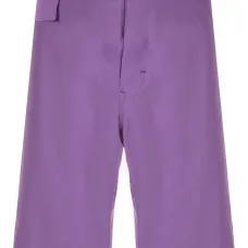 Однотонные плавки-шорты