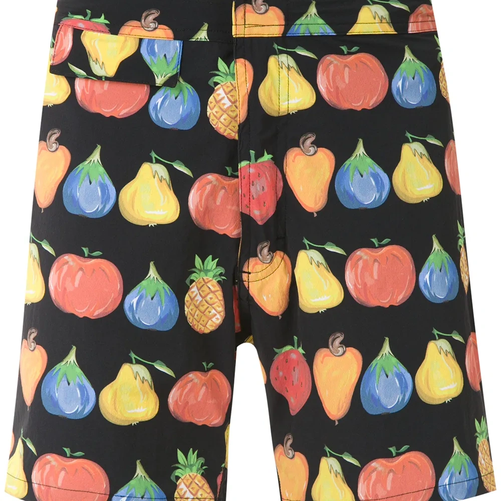 Плавки-шорты с принтом