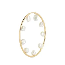 Серьги Baroque Hoop 50