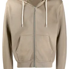 куртка на молнии с капюшоном