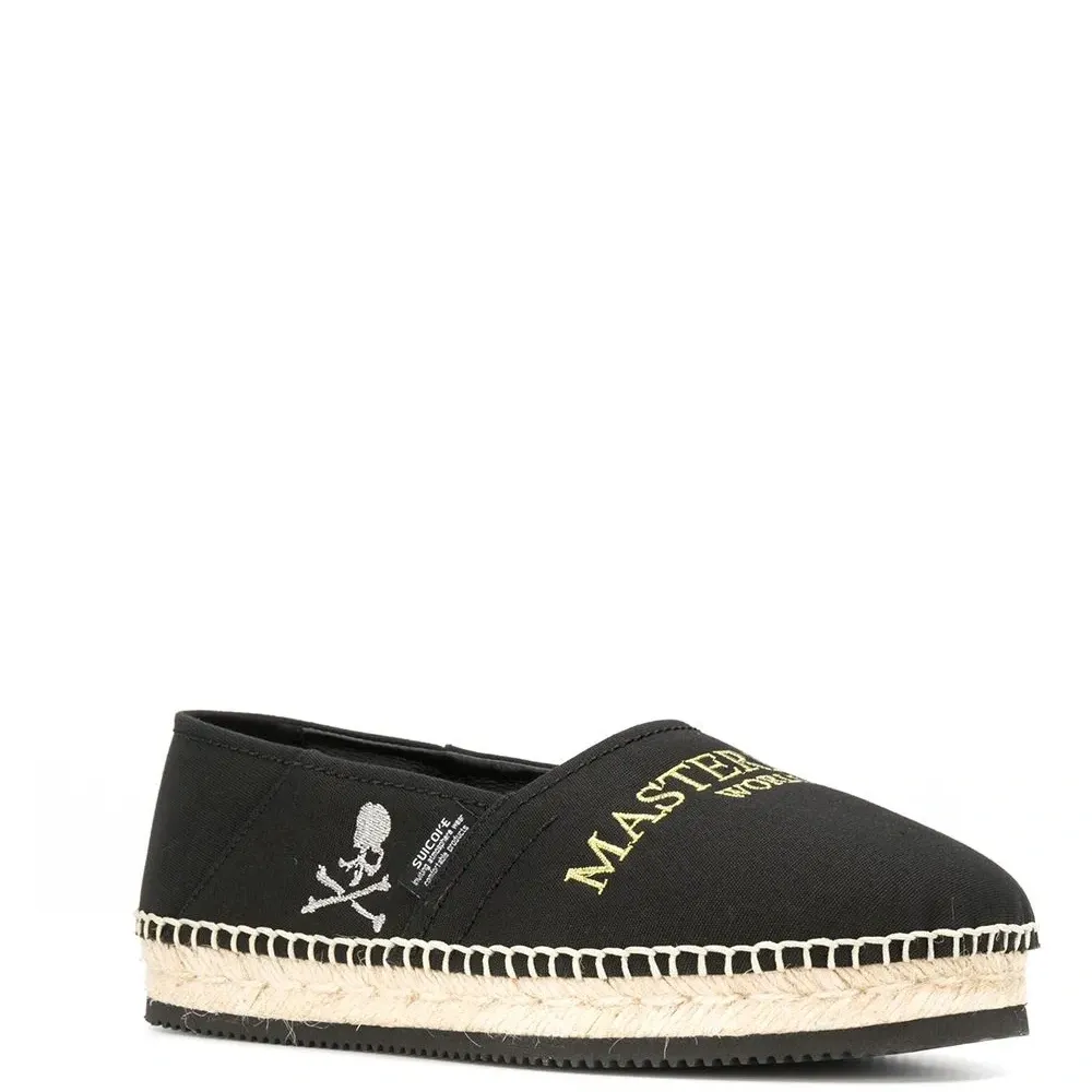 эспадрильи с вышитым логотипом