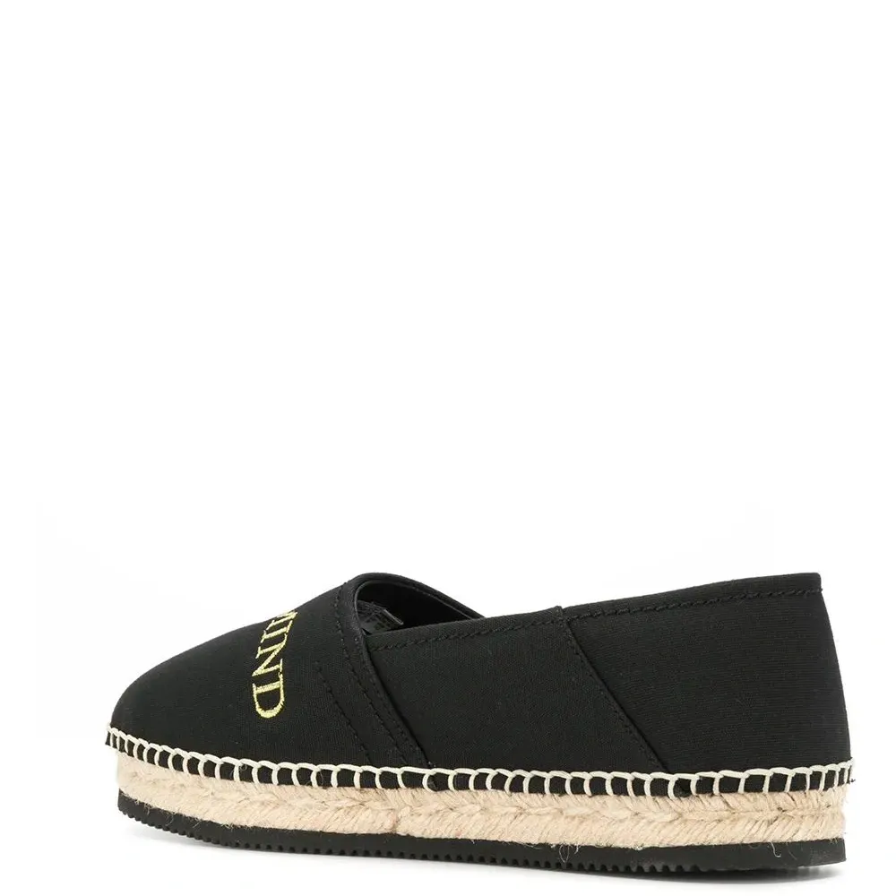 эспадрильи с вышитым логотипом