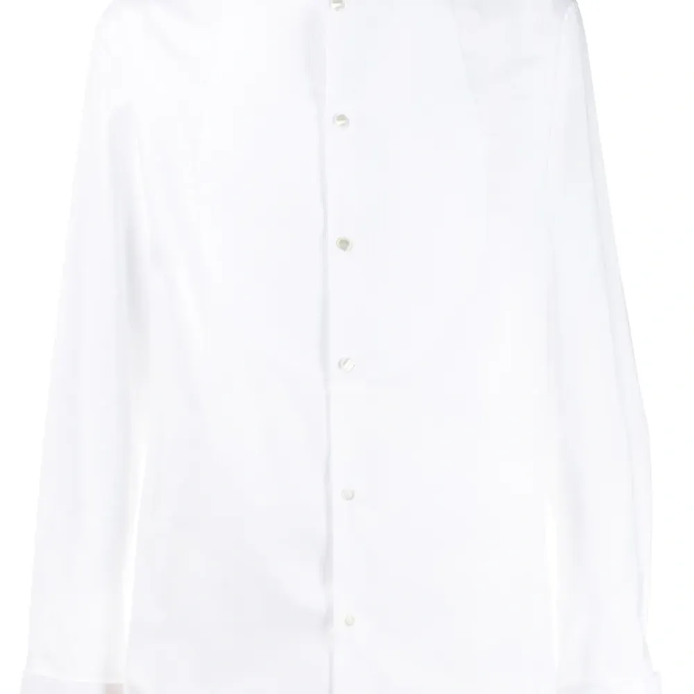 Классическая однотонная рубашка