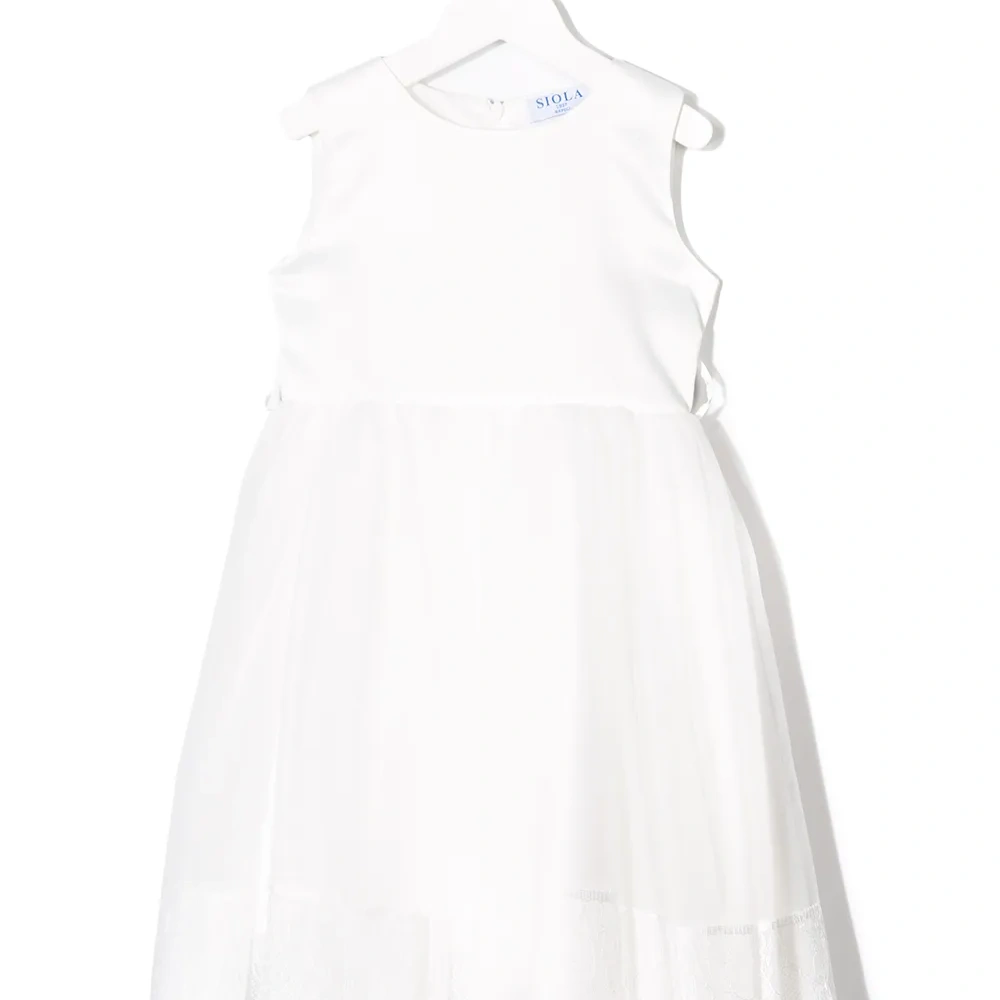 Расклешенное кружевное платье