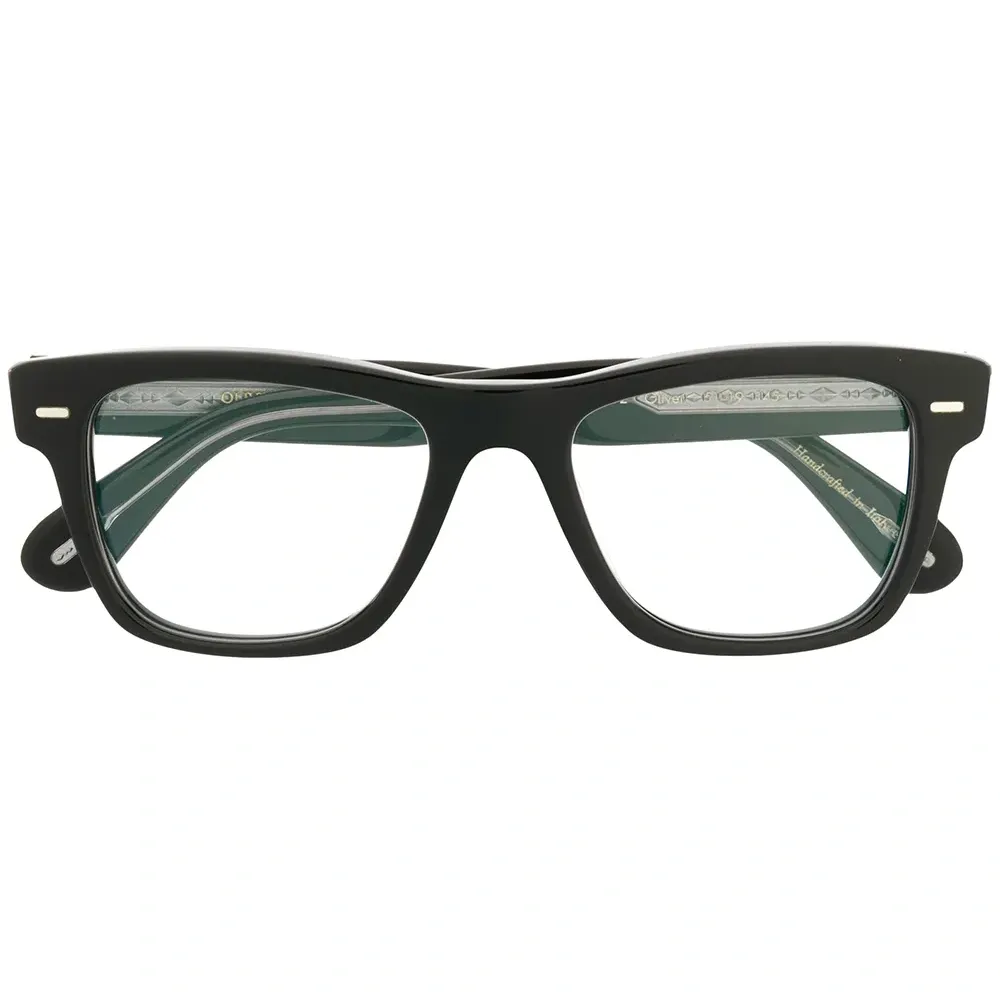 Очки в квадратной оправе