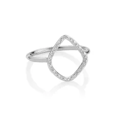 Riva Diamond Hoop ring