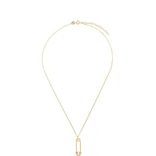 Колье с подвеской в виде булавки