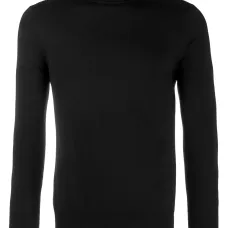 Джемпер с высоким воротником