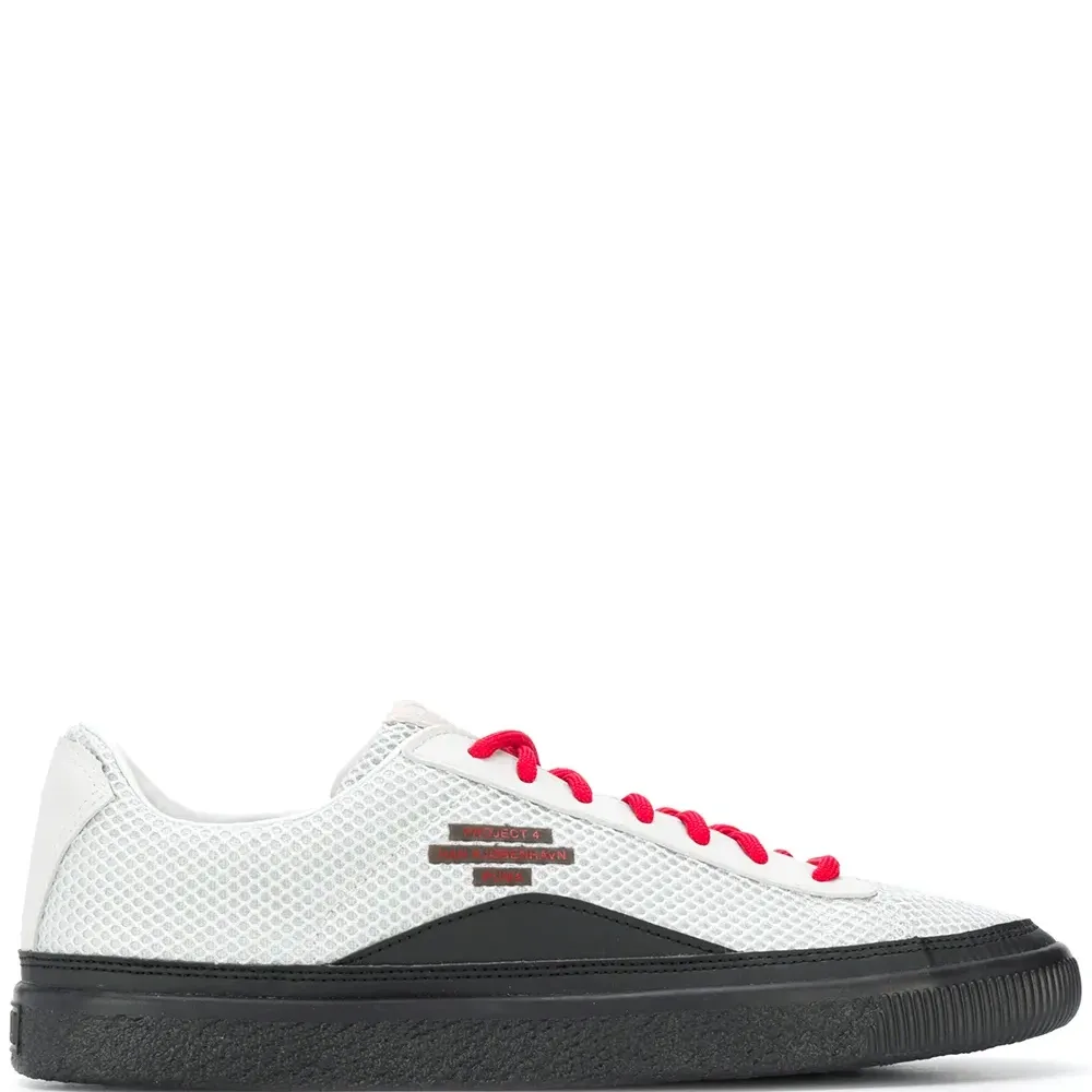 Кеды с контрастной шнуровкой